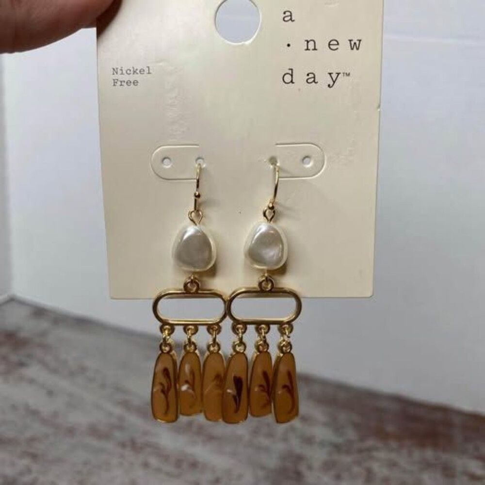 New A New Day Target Statement Earrings costume jewelry BoHo bohemian ￼